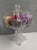 This unique thick glass compote with lid is beautiful on it's own or even better, filled with some your favorite flowers,...