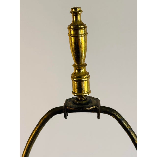 Transparent Vintage 1990s Waterford Crystal Belline Table Lamp W/ Brass Accents For Sale - Image 8 of 10