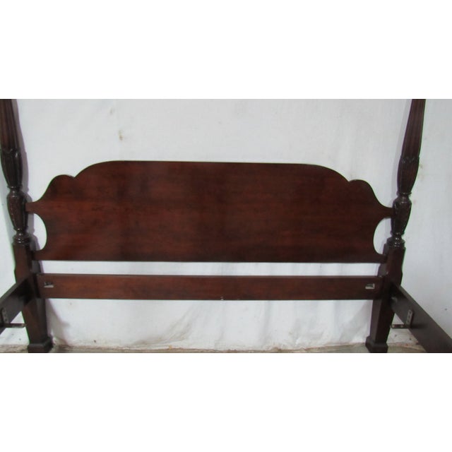 Brown Statton Old Towne King Bed Poster Designer For Sale - Image 8 of 10