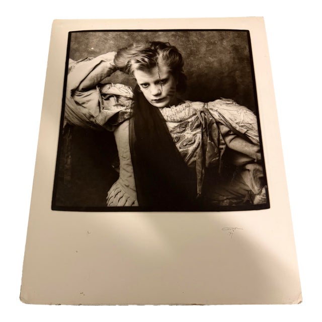 Rare William Coupon Photograph of Trixie Revenge New York City 1979 Signed For Sale