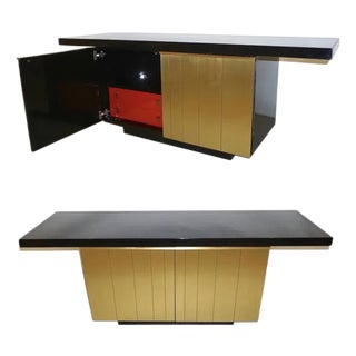 Vulcan by Aldo Frigerio Milan Italy Modernist Cocktail Bar or Credenza For Sale
