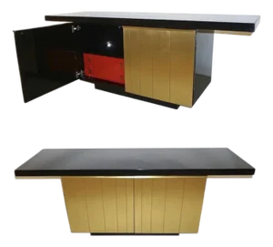 Vulcan by Aldo Frigerio Milan Italy Modernist Cocktail Bar or Credenza
