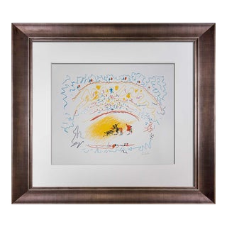 Pablo Picasso Lithograph Limited Edition "Corrida" ~ Sign For Sale