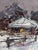 Oil Painting Winter and Evening Alexander Cherednichenko For Sale - Image 6 of 12