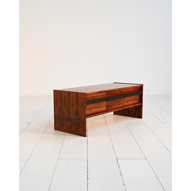 Scandinavian Rosewood Hallway Unit from AB Glas & Trä, Sweden, 1960s-1970s For Sale - Image 15 of 15