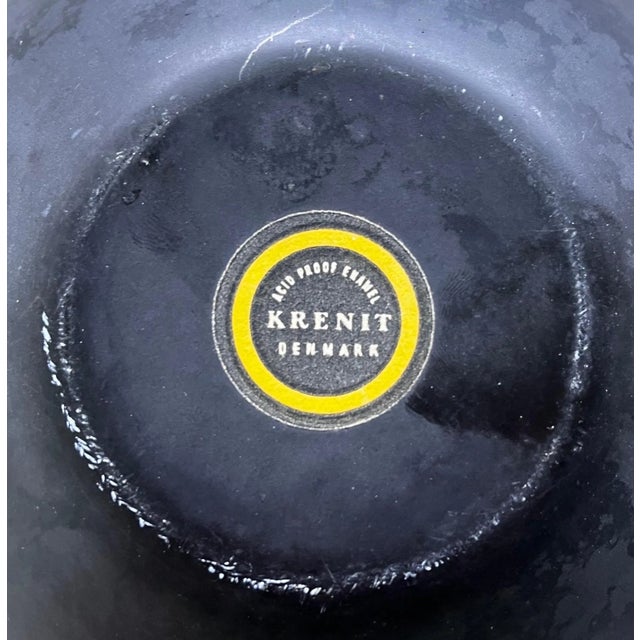 Vintage Herbert Krenchel Enamel Krenit Bowls - Set of 7 For Sale - Image 12 of 12