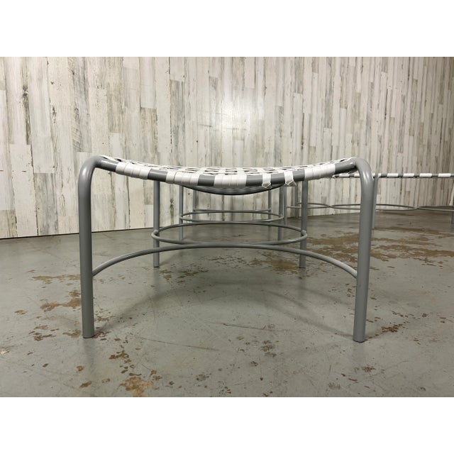 1960s Designed by Tadao Inouye, Kantan Benches for Brown Jordan - Set of 2 For Sale - Image 9 of 11