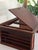 Mid 20th Century Vintage MCM Mid Century Modern Adjustable Reading Table Bed Desk Breakfast Tray Magazine Rack Sculptural Wood Laptop Stand For Sale - Image 5 of 12