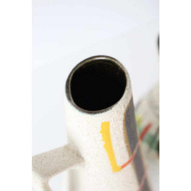 Mid-Century Modern Vintage Vases from Scheurich Keramik, 1960, Set of 2 For Sale - Image 3 of 12