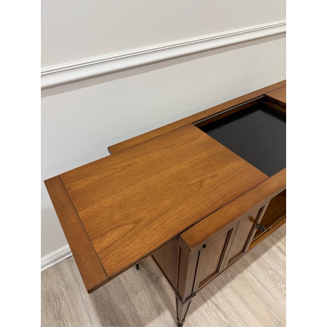 Drexel 1980s Drexel Palazzo Mid - Century Modern Dry Bar For Sale - Image 4 of 12