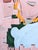 Matthew Reeves "Just a Rabbit" Contemporary Pink, Green, & Yellow Figurative Portrait Painting, 2025 For Sale In Houston - Image 6 of 9