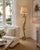 Sand Vintage Sculptural Resin Seahorse Floor Lamp For Sale - Image 8 of 12