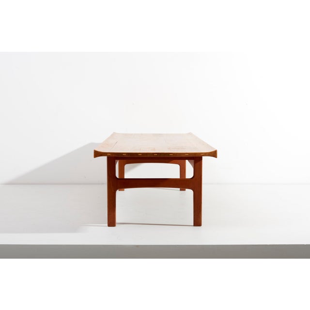 Teak Coffee Table by Tove & Edvard Kindt-Larsen for France & Son, Denmark, 1950s For Sale - Image 10 of 14