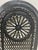 Late 19th Century Cast Iron Fireplace & Insert With Sunburst Spandrels & Mounting Slots 27" X 21.25" For Sale - Image 4 of 6