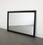 Vintage Distressed Black Lacquer Style Wall Mirror For Sale - Image 4 of 10