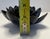 Handmade Blue Lotus Flower Ceramic Bowl With Gilded Petals – Studio Pottery Accent For Sale In Indianapolis - Image 6 of 6