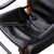 Animal Skin Vintage Leather and Wood Safari Armchair by Maurice Burke for Arkana For Sale - Image 7 of 13