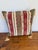 Amber Lewis Late 20th Century Kilim Style Striped Chenille Pillow With Gold Tassels For Sale - Image 4 of 4