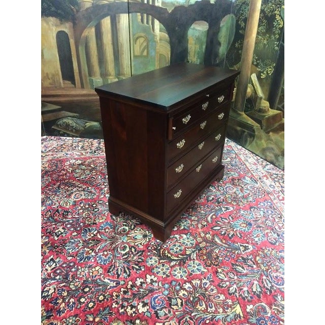 Mahogany Server, Mahogany Bachelor Chest, Craftique Furniture For Sale - Image 4 of 13