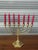 Seven-Branch Candleholder in Gilded Brass from Wainberg, 1960s For Sale - Image 15 of 15