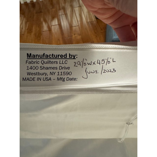 2020s Custom Made Coastal Roman Shade With Samuel & Sons Maui Trim, Inside Mount For Sale - Image 5 of 12