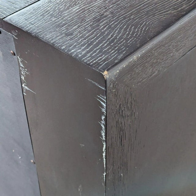 Metropolitan Home Six Drawer Two Cabinet Wood Dresser For Sale - Image 10 of 11