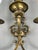 Gold 20th Century Brass Wall Sconces, Set of 2 For Sale - Image 8 of 9