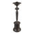 Antique Ornate Bronze Candle Stick Candle Holder For Sale