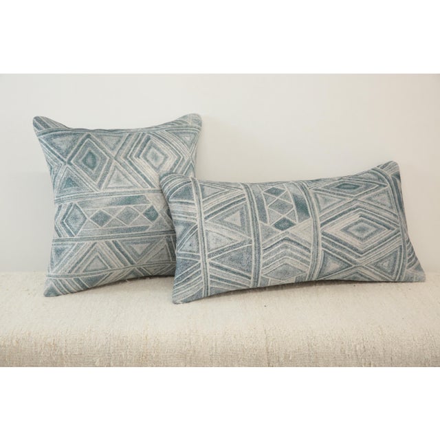 Art Deco Geometric Printed Pillow Cover For Sale - Image 3 of 5