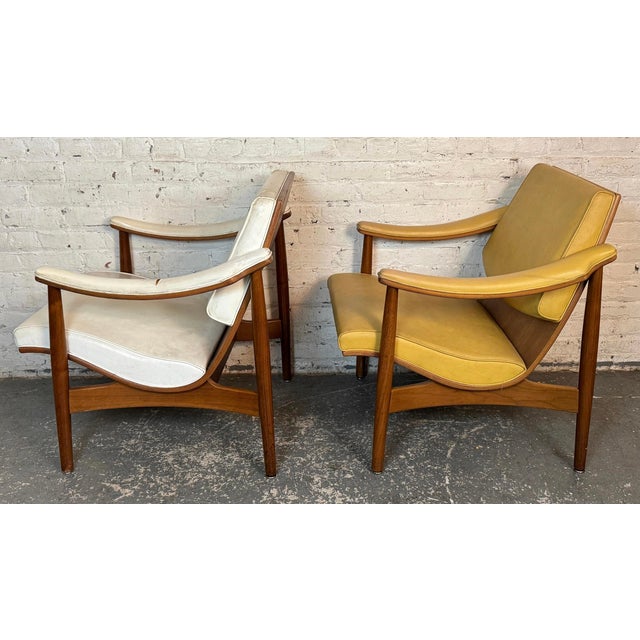 Wood Pair of Mid-Century Danish Bentwood Armchairs by Thonet For Sale - Image 7 of 12