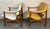 Wood Pair of Mid-Century Danish Bentwood Armchairs by Thonet For Sale - Image 7 of 12