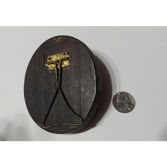 Late 19th Century Antique Grand Tour Miniature Hand Carved Christian, Jesus Christ Plaque For Sale - Image 5 of 5