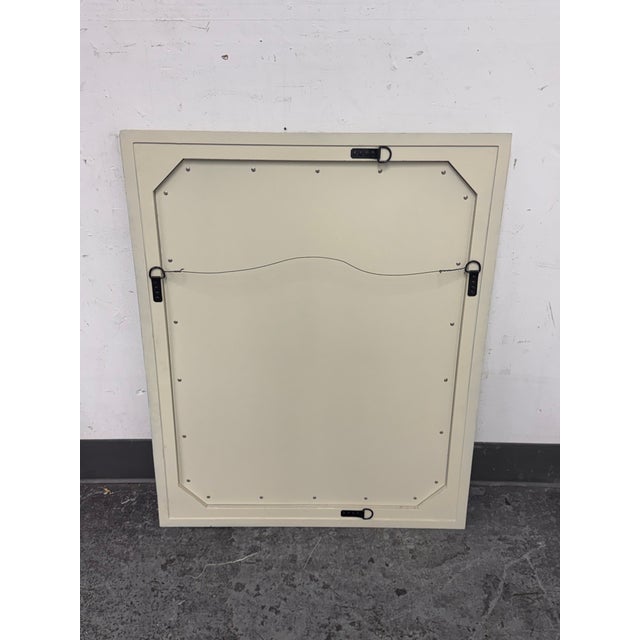 Animal Skin Made Goods Sabine Mirror in Sand Finish For Sale - Image 7 of 12