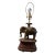Vintage Asian Elephant Sculptural Table Lamp For Sale
