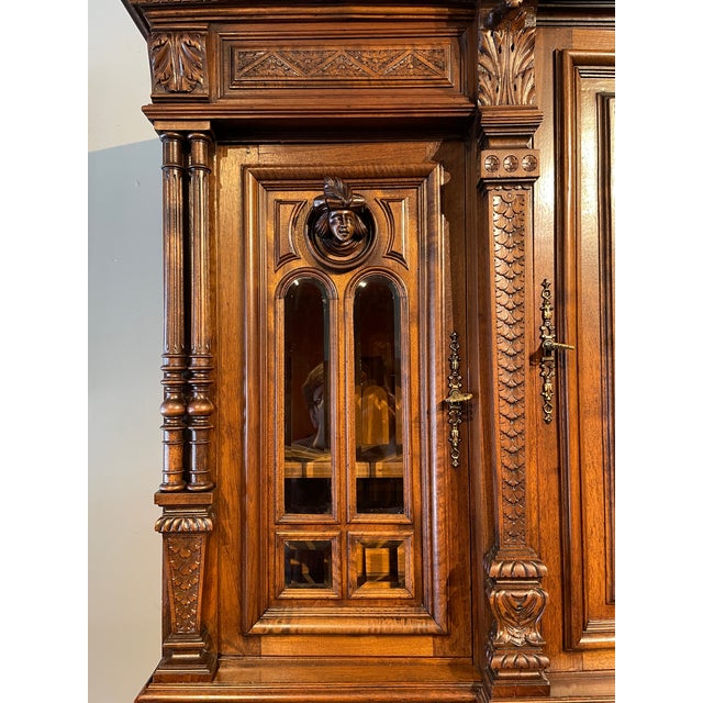 Late 19th Century FrenchJacobean Style Hutch Chairish