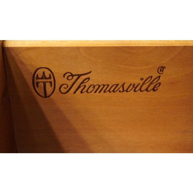 Brown Thomasville Furniture Collector's Cherry Traditional Style 40" Media Chest 10111-336 For Sale - Image 8 of 13