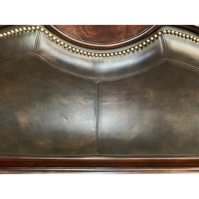 Wood Art Furniture Regal Collection King Size Bed Frame For Sale - Image 7 of 11