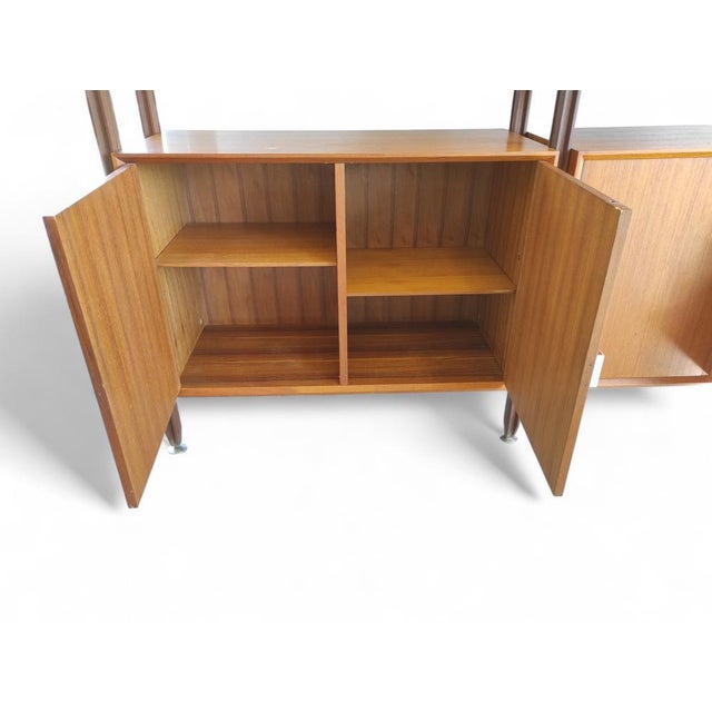 Swedish Wall Shelf in Wood, 1960s For Sale - Image 6 of 18