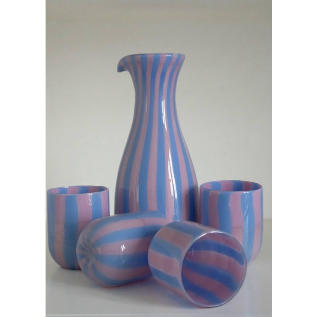 Glass Ribes Collectable Glasses by Mariana Iskra for Ribes the Art of Glass, 2004, Set of 5 For Sale - Image 7 of 9