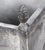 Early 21st Century Pair of Neoclassical Metal Planters, Grey Patina, Wreath Motif For Sale - Image 5 of 7