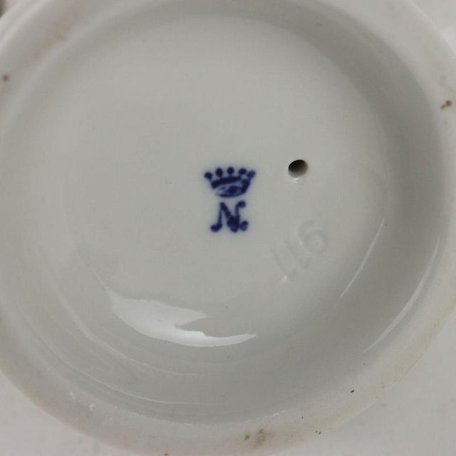 White 20th Century Porcelain Figurine from Rudolstadt, Germany For Sale - Image 8 of 10