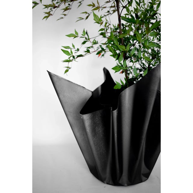 Mid-Century Modern Handkerchief Planter Styled After Swiss Designer Willy Guhl Extra Large For Sale - Image 3 of 10