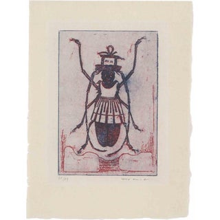 Max Ernst, Scarabée Edition 35/79, 1973, Etching For Sale