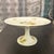 French 1940s Porcelain Pedestal Cake Stand For Sale - Image 9 of 9