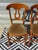 Wooden Chairs with Golden Velvet Top, 1980s, Set of 4 For Sale - Image 10 of 18