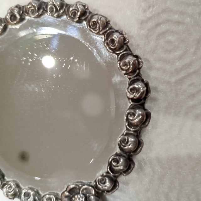 Silver Hand Mirror, 1930s For Sale - Image 13 of 18