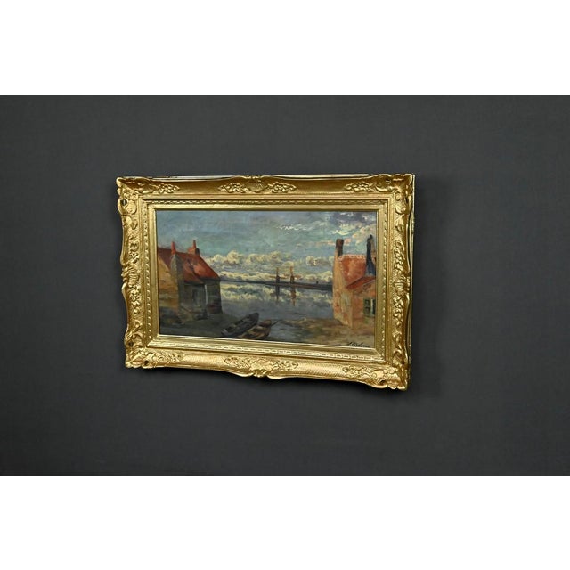 W. Delsaux, The North Sea, Early 20th Century, Oil Painting, Framed For Sale - Image 4 of 18