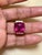12 Carat Cushion Cut Natural Pink Tourmaline & Diamond 14 Karat Yellow Gold Ring For Sale - Image 18 of 18