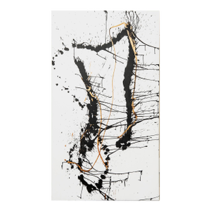 Virginia Dutton Abstract Ink and Acrylic Painting, “Torso” 2015