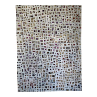 Large Original Painting Titled in the City For Sale